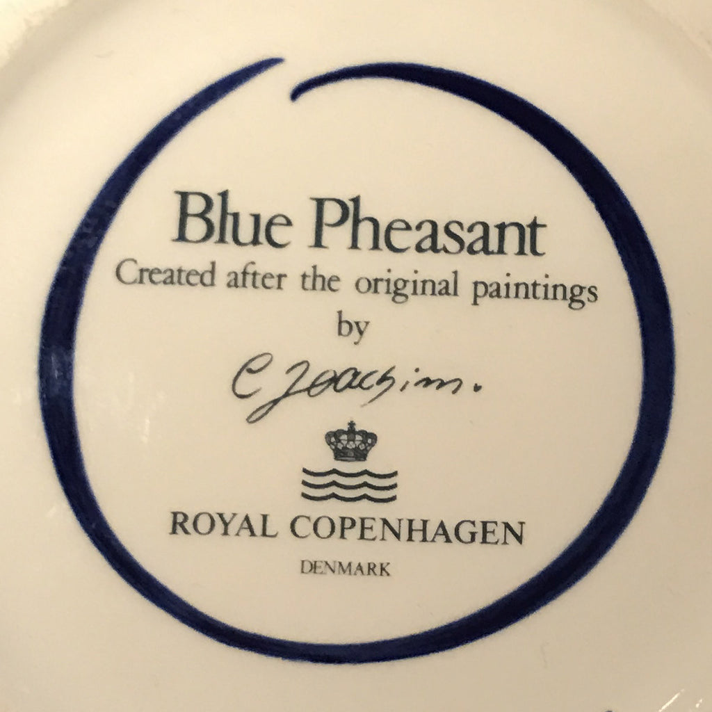 Blue Pheasant serving dish